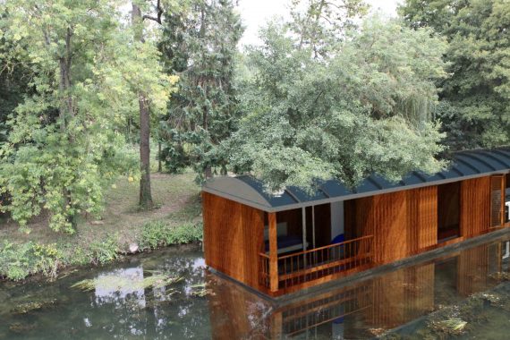 Casa flotante: Monsieur Hocquard vue du pont | Arquitectura | Estudio Jerez